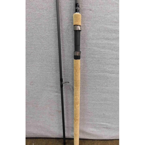 586 - 2x Barbel fishing rods with cases