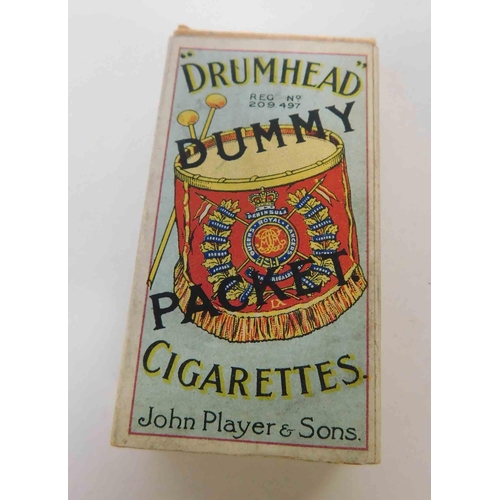 105 - Dummy packet for Drumhead cigarettes