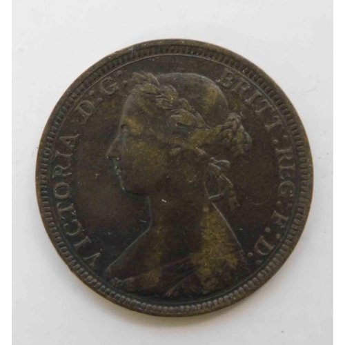 125 - 1883 dated - 1/2d coin