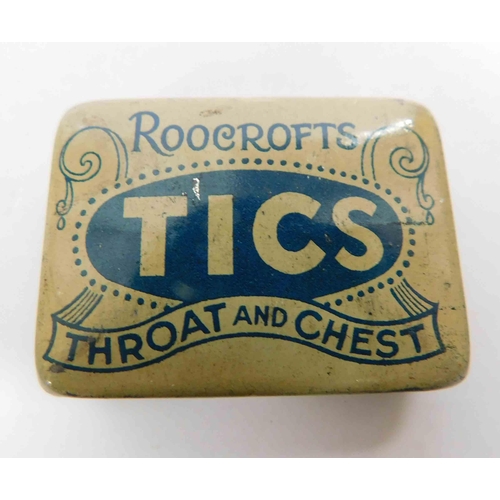 136 - Roocrofts Tics tin - c.1918