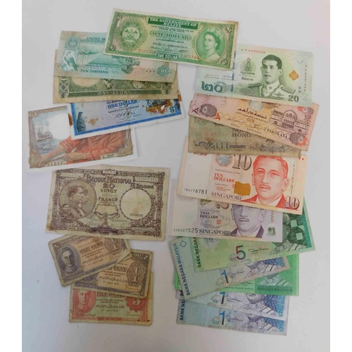 137 - Mixed - all world banknotes