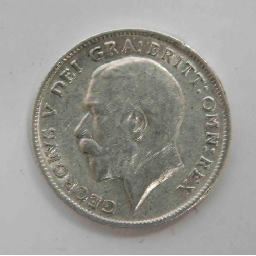 141 - 1911 dated - 6d coin