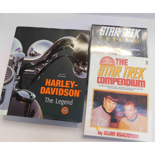 169 - Star Trek & Harley Davidson - themed books