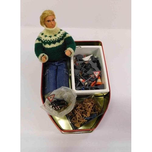 173 - Mixed items - including Ken Doll