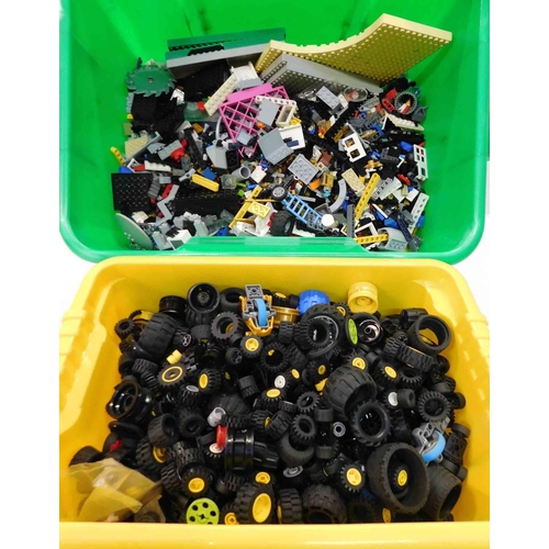 29 - Lego including - wheels/bricks & pieces - approx. 7.5kg