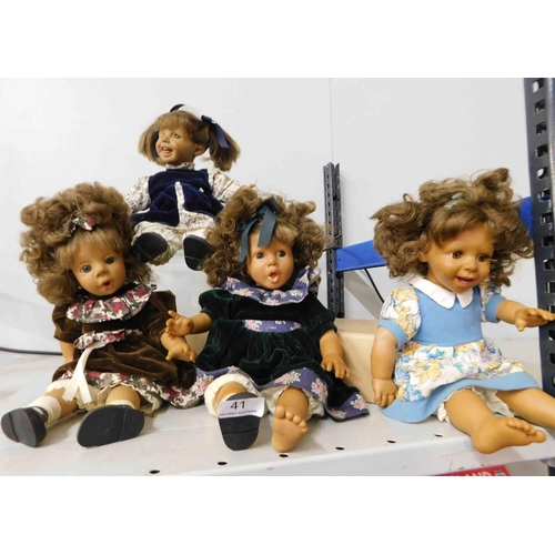 41 - Four - vintage Aries - Spanish Expressions Dolls