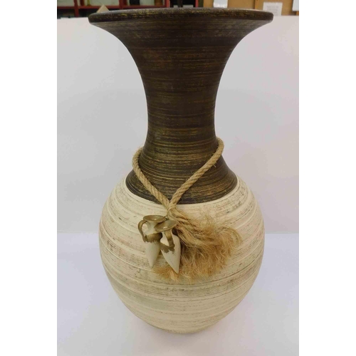 44 - Ceramic vase - approx 20