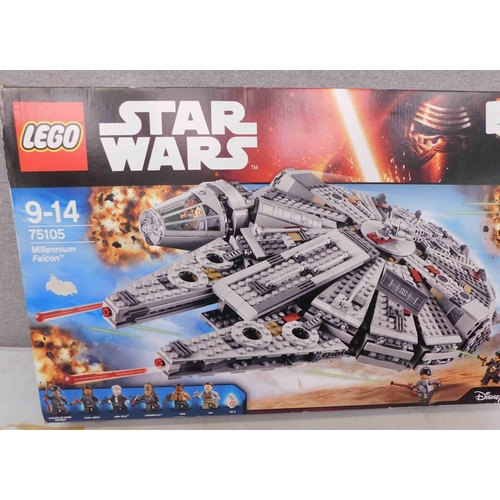 635 - New & boxed Lego Star Wars Millennium Falcon 75105