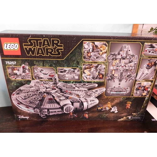 649 - New & boxed Lego Star Wars Millennium Falcon 75257