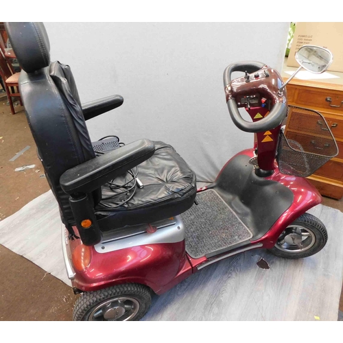 650 - Shoprider mobility scooter with charger w/o but no key