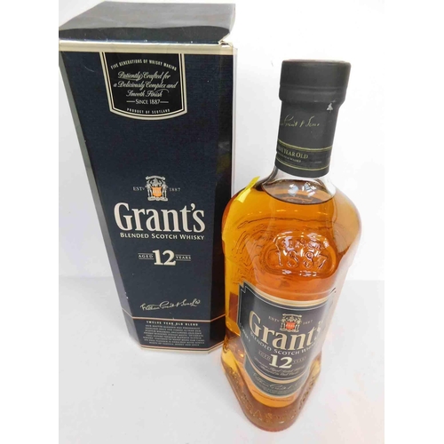 67 - Grants whiskey - boxed as new