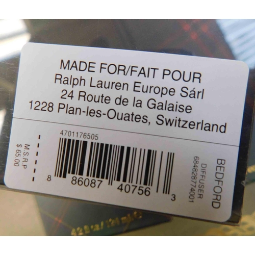 711 - 4x New & boxed Ralph Lauren fragrance diffusers-'Bedford'