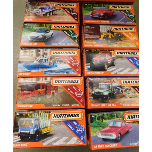 715 - 10x New & boxed Matchbox diecasts-all different