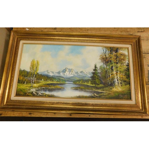 80 - Signed - original painting - rural scene