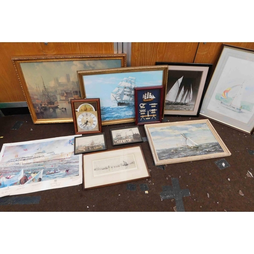 816 - Collection of nautical themed prints, photo's & watercolours
£1 start - all monies go to Bradford Ni... 