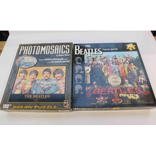 87 - Two Jigsaws - The Beatles/Sgt Peppers Lonely Hearts Club & Photo Mosaics