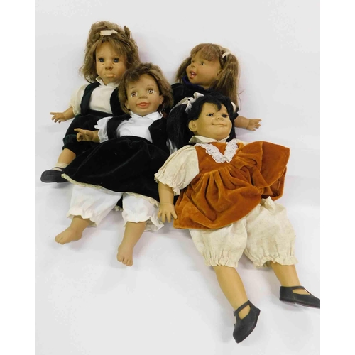 89 - Four - Vintage Aries - Spanish Expressions  dolls