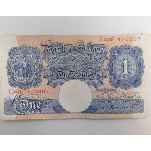 97 - 1940 dated - Peppiat £1 note
