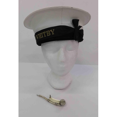 204 - HMS Whitby - hat & Bosuns whistle