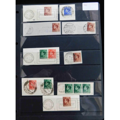 205 - Edward VIII - marine cancellation stamps