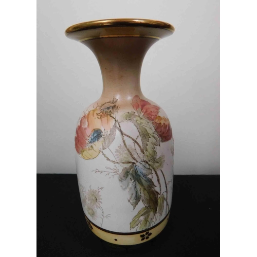 239 - Victorian - Doulton Burslem vase - approx 6