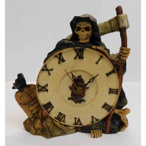 252 - Gothic - Skeleton clock W/O