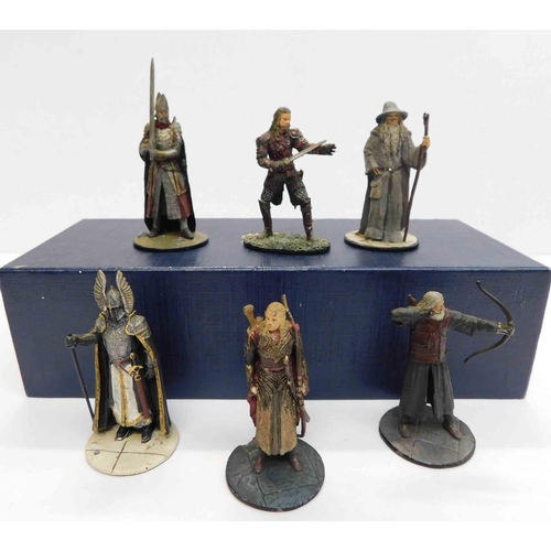 257 - Six - Lord of the Rings cast figures