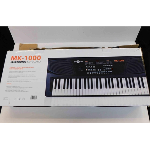 602 - Gear 4 Music MK-1000 electronic keyboard W/O