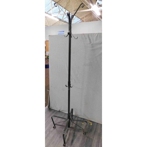 613 - Metal hat and coat stand