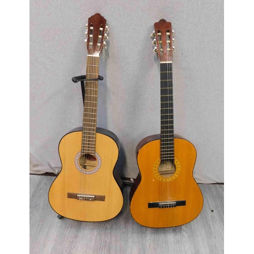 647 - 2x Guitars; 1x with stand - Jose Ferres and Hohner