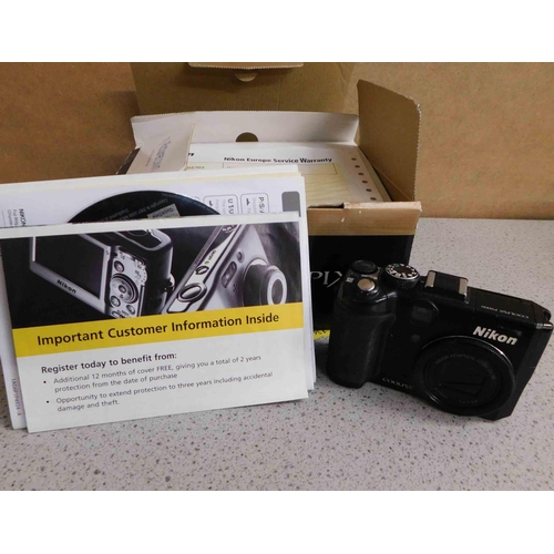 714A - Nikon Coolpix P6000 digital camera-boxed w/o