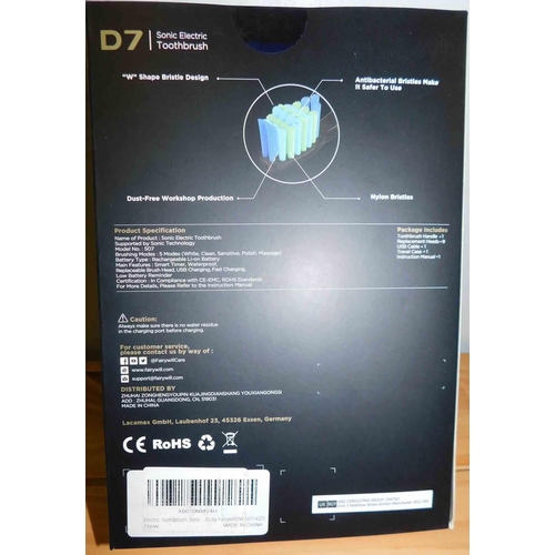 715 - New and boxed 'Fairy-will' D7 electric toothbrush