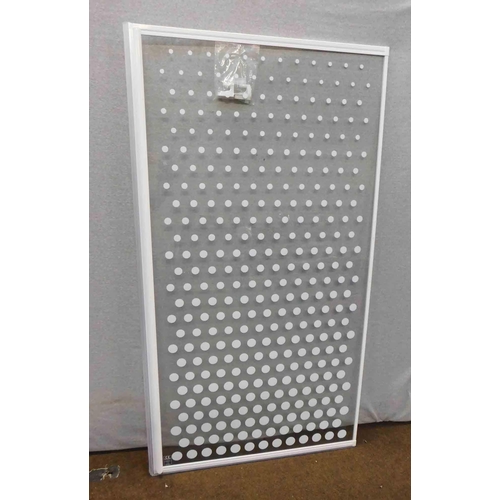 764 - Shower screen with fittings - approx. 30