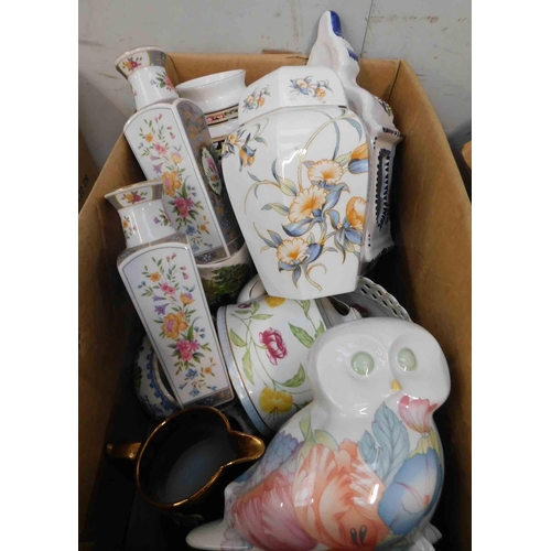 806 - Box of mixed ceramics
£1 start - all monies go to Bradford Nightstop charity - NO COMMISSION to pay