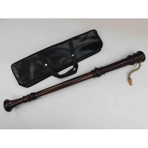 88 - Dolmetsch - Bass recorder - Rosewood