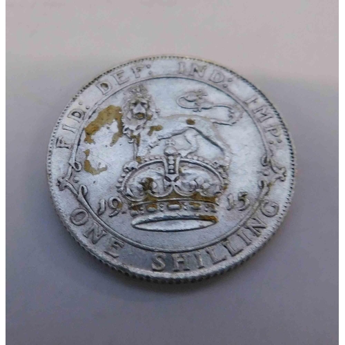 115 - 1915 dated - One Shilling coin