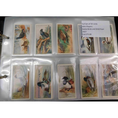 180 - Nine - Full sets of cigarette cards