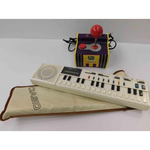 197 - Casio keyboard & Namco game - w/o