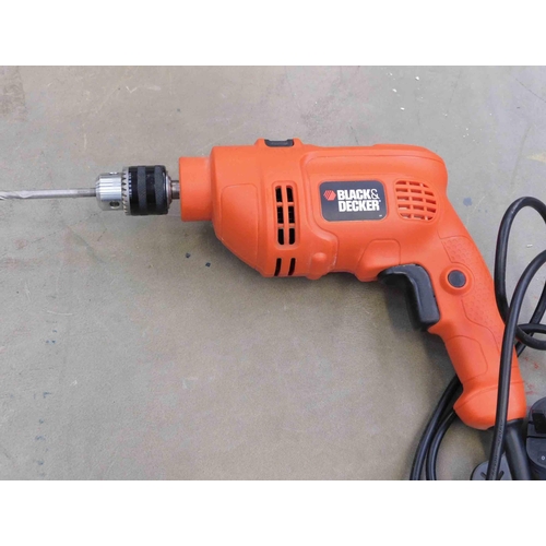 505 - Black & Decker drill in W/O