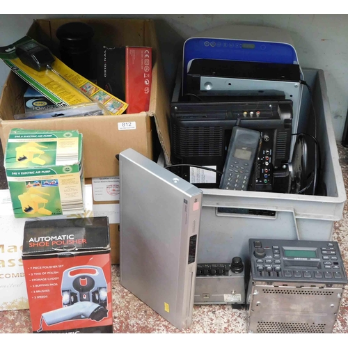 812 - Large selection of household electricals etc
£1 start - all monies go to Bradford Nightstop charity ...