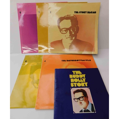 12 - Five - Buddy Holly LPs & book...