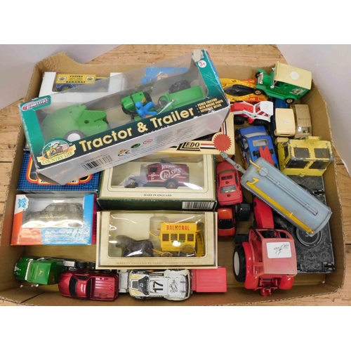 166 - Die cast vehicles including - Matchbox & Corgi