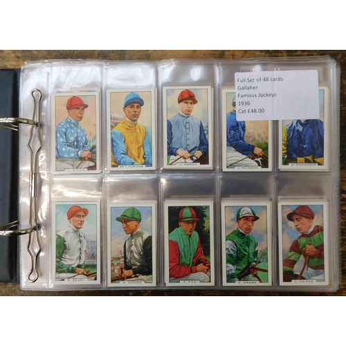 170 - Eight - Full sets of cigarette cards