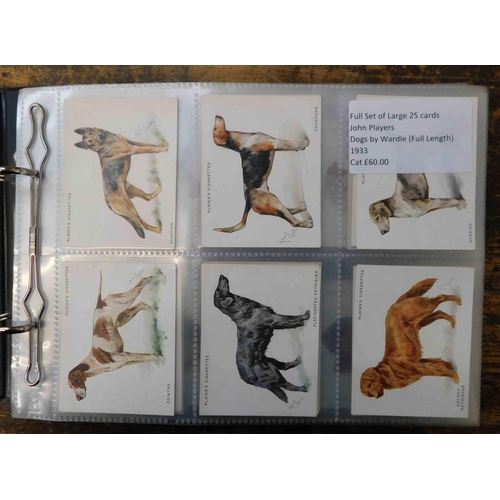 177 - Nine - Full sets of cigarette cards