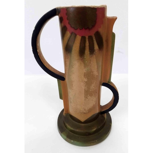 204 - Genuine 1930s - Art Deco earthenware jug