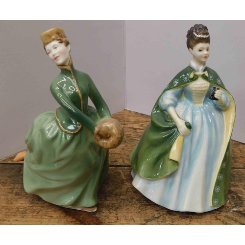 207 - Two - Royal Doulton figures