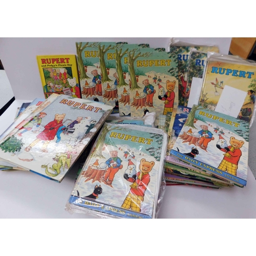 268 - Vintage Rupert the Bear - books/annuals