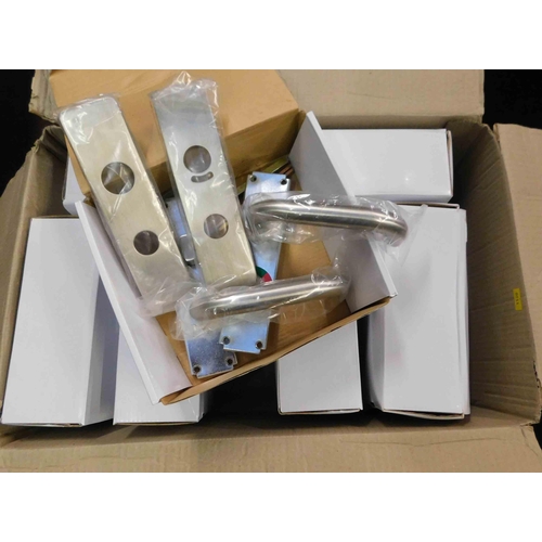 509 - Box of new door handle sets - 16x boxes...