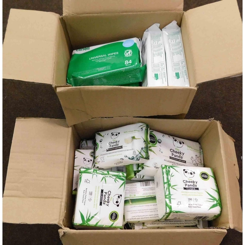 565 - Mixed box of new wipes