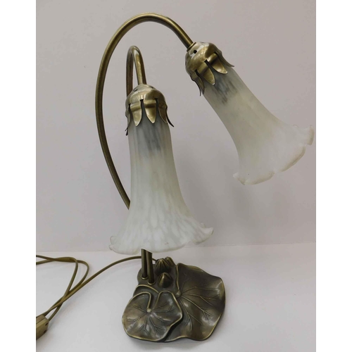 67 - Art Nouveau style - Lily lamp...